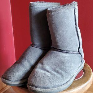 Bearpaw, Gray Boots